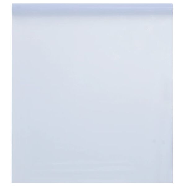 vidaXL Window Film Static Frosted White 60x500 cm PVC