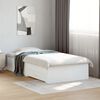 vidaXL Bed Frame with Drawers without Mattress White 75x190 cm Small Single