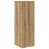 vidaXL Plant Stand Artisan Oak 33x33x100 cm Engineered Wood
