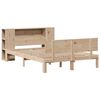 vidaXL Bookcase Bed without Mattress 150x200 cm King Size Solid Wood Pine