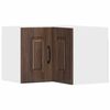 vidaXL Kitchen Cabinet with Storage Kalmar Brown Oak 57 x 57 x 40 cm