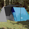 vidaXL Camping Tent 3-Person Blue Waterproof
