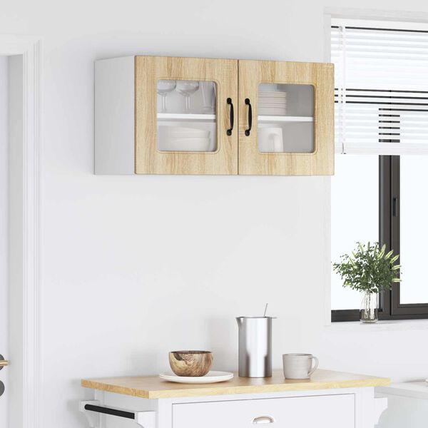 vidaXL Kitchen Cabinet with Storage Kalmar Sonoma Oak 80 x 31 x 40 cm