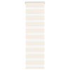 vidaXL Zebra Blind Marble Beige 45x100 cm Fabric Width 40.9 cm Polyester