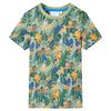 vidaXL Kids' T-shirt with Short Sleeves Multicolour 116