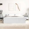 vidaXL Bed Frame without Mattress White 120x190 cm Small Double