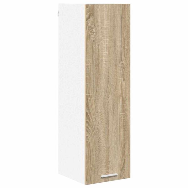 vidaXL Hanging Cabinet Sonoma Oak 30 x 31 x 100 cm Engineered Wood