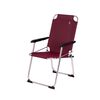 Bo-Camp Folding Camping Chair Copa Rio Classic Ruby