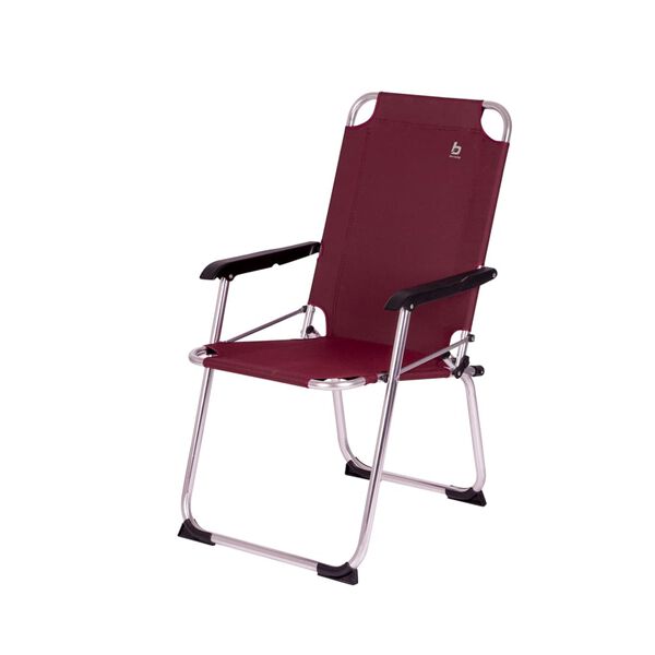 Bo-Camp Folding Camping Chair Copa Rio Classic Ruby