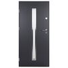 vidaXL Front Door Anthracite 110x207.5 cm Aluminium