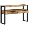 vidaXL Console Table Brown 120 x 33 x 75 cm Solid mango wood