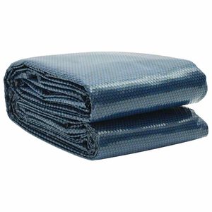 vidaXL Floating PE Solar Pool Film 250 cm Black and Blue