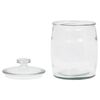 vidaXL Storage Glass Jars with Lid 2 pcs 3850 ml