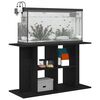 vidaXL Aquarium Stand Black Oak 100x40x60 cm Engineered Wood