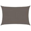 vidaXL Sunshade Sail 160 g/m&sup2; Anthracite 2x3 m HDPE
