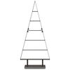 vidaXL Metal Christmas Tree with Stand Black 90 cm Steel