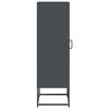 vidaXL Highboard Anthracite 36x39x123 cm Cold-rolled Steel