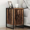 vidaXL Bedside Table Old Wood 39.5 x 30 x 50 cm Engineered Wood