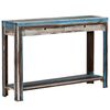 vidaXL Console Table Solid Wood Vintage 118x30x80 cm