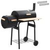 vidaXL Outdoor Grill 103 x 60 x 113 cm Steel Black