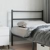 vidaXL Metal Headboard Black 107 cm