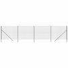 vidaXL Wire Mesh Fence Anthracite 1.4x10 m Galvanised Steel