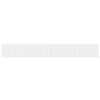 vidaXL Lace Curtain White 80 x 1200 cm Polyester