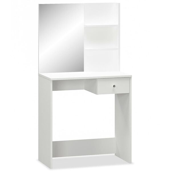 vidaXL Dressing Table Engineered Wood 75x40x141 cm White