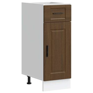 vidaXL Kitchen Base Cabinet&nbsp;Porto Brown Oak Engineered Wood
