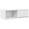vidaXL TV Cabinet White 80x31x25.5 cm Engineered Wood
