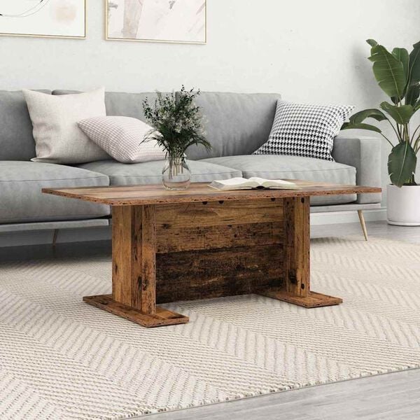 vidaXL Coffee Table Old wood 103.5 x 60 x 40 cm Engineered wood