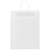 vidaXL Paper Bags 50 pcs with Handles White 32x12x42 cm