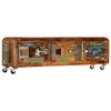 vidaXL TV Cabinet 120x30x37 cm Solid Reclaimed Wood