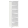 vidaXL CD Cabinet White 32 x 17 x 92 cm Engineered Wood