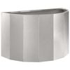 vidaXL Planter Silver 60 x 30 x 35 cm Stainless Steel