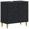 vidaXL Bathroom Sink Cabinet DELFT Black 59.5 x 31.5x 59 cm