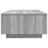 vidaXL Coffee Table Grey Sonoma 95 x 55 x 31 cm Engineered Wood