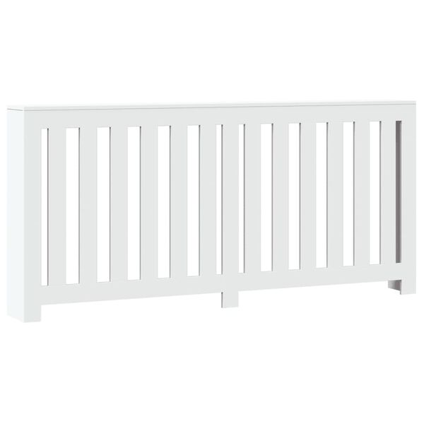 vidaXL Radiator Cover White 175x20x82 cm Engineered Wood