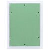 vidaXL Access Panel White 35 x 45 cm Aluminium and Plasterboard