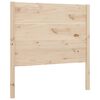 vidaXL Headboard 106x4x100 cm Solid Wood Pine