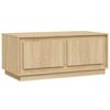 vidaXL Coffee Table Sonoma Oak 102x50x44 cm Engineered Wood