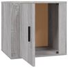 vidaXL Bedside Cabinet Grey Sonoma 50x39x47 cm