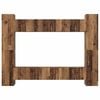 vidaXL TV Cabinet Set Wall-mounted 10 pcs Old Wood 30.5 x 30 x 90 cm