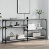 vidaXL Console Table Grey Sonoma 160x29x75 cm Engineered Wood