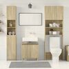vidaXL Bathroom Furniture Set 2 pcs Sonoma Oak Engineered Wood