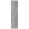 vidaXL Highboard Grey Sonoma 70x42.5x185 cm Engineered Wood