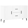 vidaXL Sideboard White 100x36x60 cm Engineered Wood