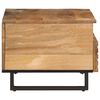 vidaXL Coffee Table 80x55x40 cm Solid Wood Rough Mango