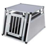 Kerbl Dog Transport Box Barry 77x55x50 cm Aluminium