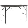 vidaXL Garden Table | Brown